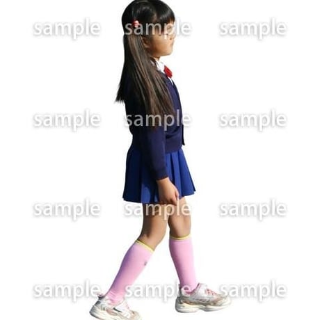 人物切抜き素材　こどもファミリー編　B_308
