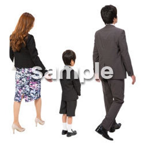 Cutout People　ファミリー　GG_009