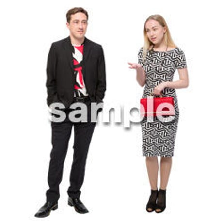 Cutout People　ハイクラス　外国人　HH_046