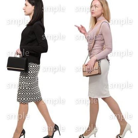 Cutout People　外国人ペア　JJ_483