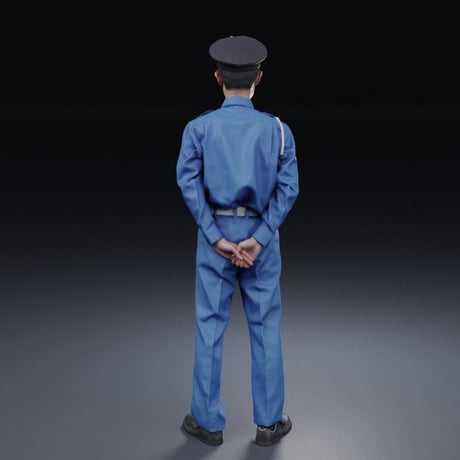 3D人物素材  [Posed]  156_Toshi