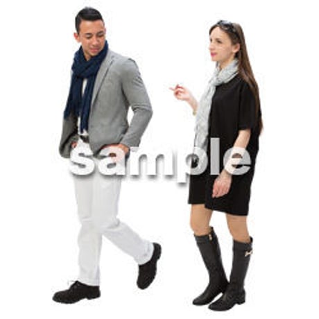Cutout People　カジュアル　BB_012
