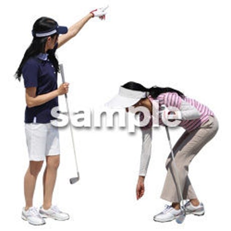 Cutout People　スポーツ　CC_272