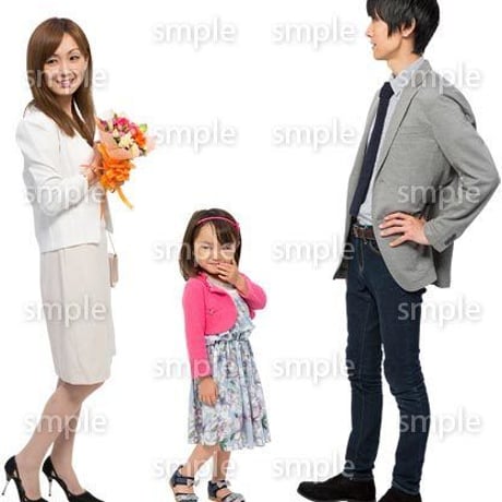 Cutout People　ファミリー　GG_043