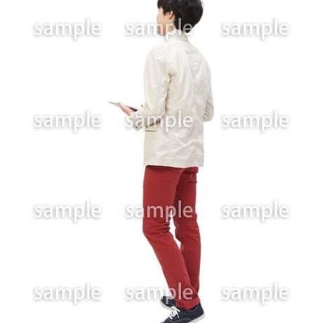 Cutout People　日本人カジュアル　BB_184