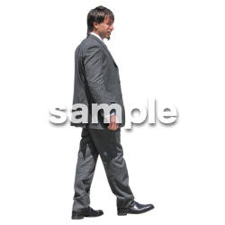 Cutout People　ビジネス　AA_163
