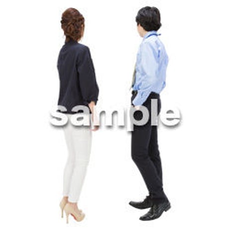 Cutout People　ビジネス-日本人　EE_069