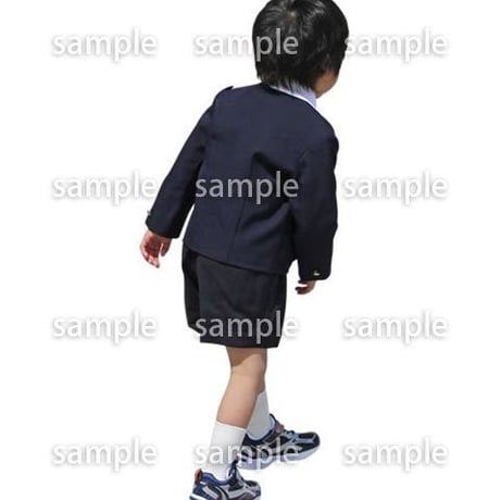人物切抜き素材　キッズ・スクール編　O_128