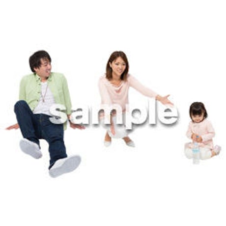 Cutout People　ファミリー　II_206
