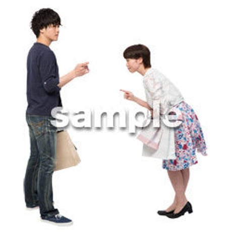 Cutout People　ショッピング　JJ_183