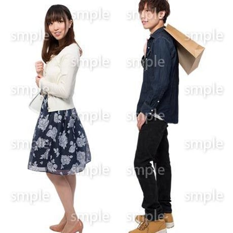 Cutout People　ショッピング　JJ_148