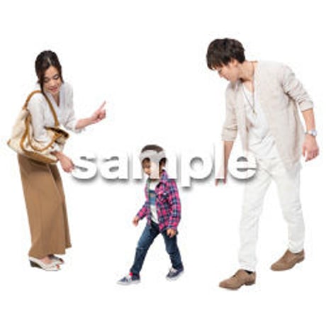 Cutout People　ファミリー　GG_157