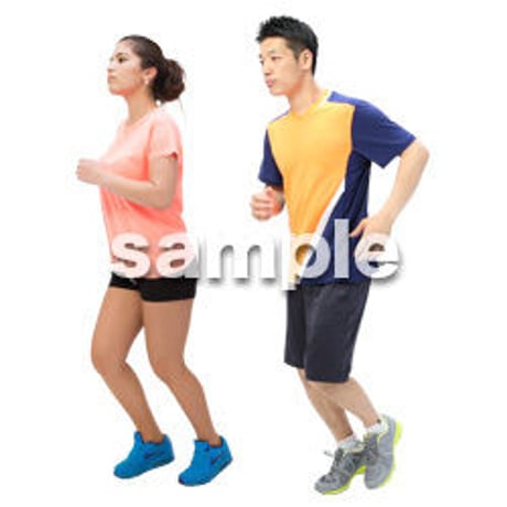 Cutout People　スポーツ　CC_022