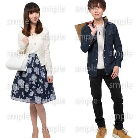 Cutout People　ショッピング　JJ_146
