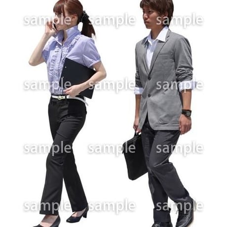 Cutout People　ビジネス-日本人　EE_192