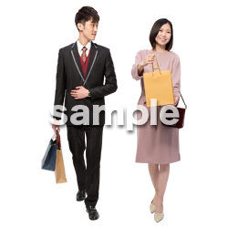Cutout People　ショッピング　JJ_116