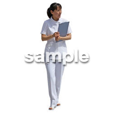 人物切抜き素材　シニア介護編　S_310