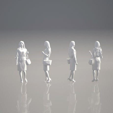 3D人物素材 [ お試し版 ] 051_W_Mao