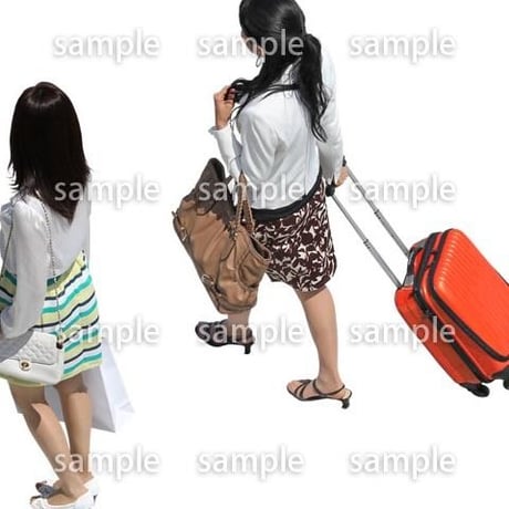 Cutout People　鳥瞰　人物　FF_134