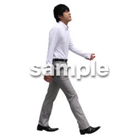 人物切抜き素材　ベーシックファッション編　P_293