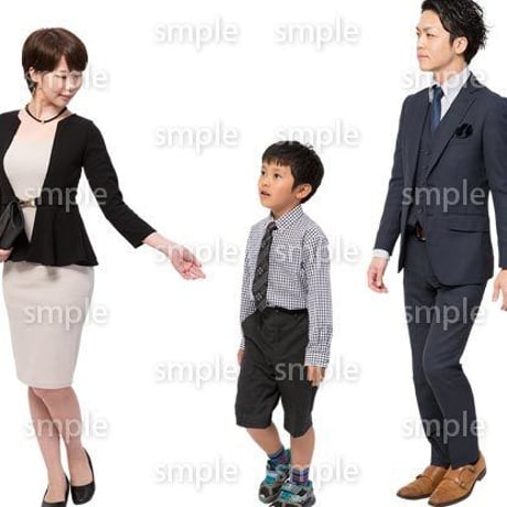 Cutout People　ファミリー　GG_002