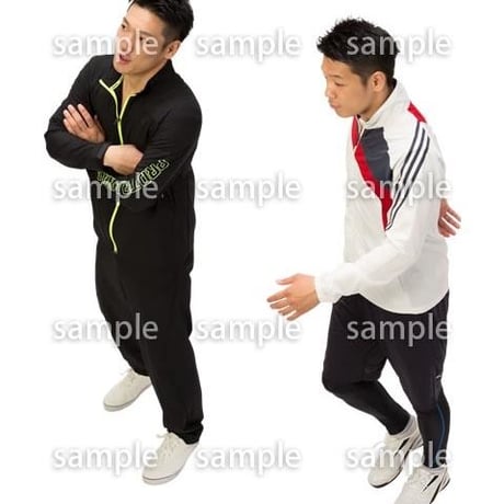 Cutout People　スポーツ 鳥瞰　CC_372