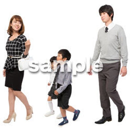 Cutout People　4人ファミリー　GG_212
