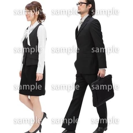 Cutout People　ビジネス-日本人　EE_007