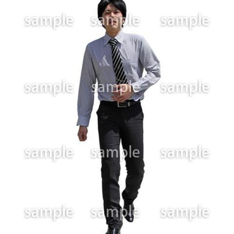 人物切抜き素材　ベーシックファッション編　P_351