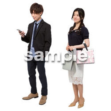 Cutout People　ショッピング　JJ_162