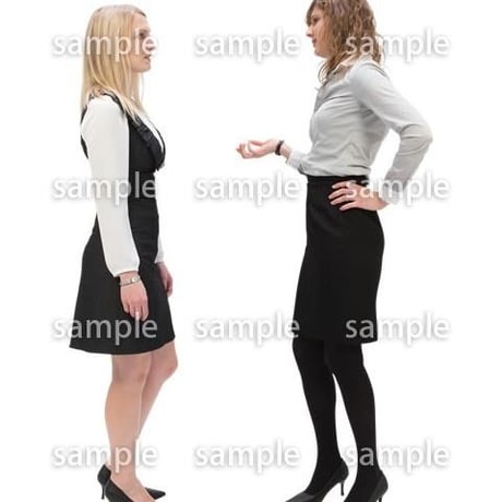 Cutout People　ビジネス　AA_048