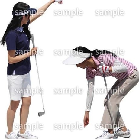 Cutout People　スポーツ　CC_272