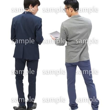 Cutout People　ビジネス-日本人　EE_145