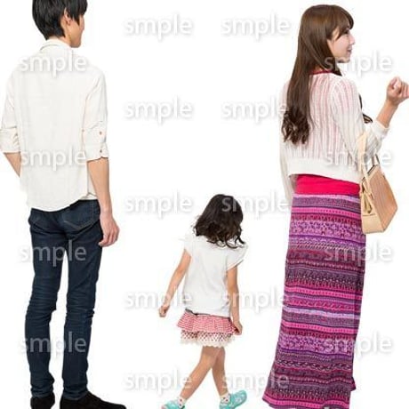 Cutout People　ファミリー　GG_079