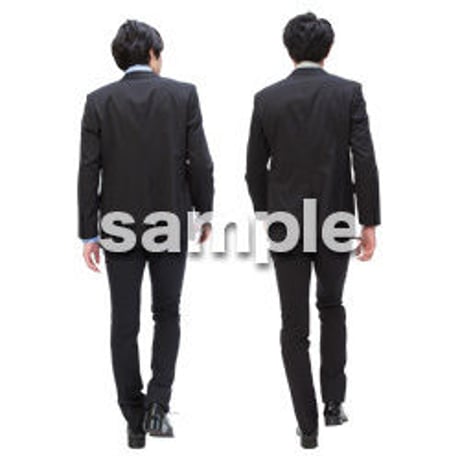 Cutout People　ビジネス-日本人　EE_005
