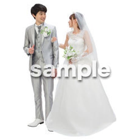 Cutout People　ウェディング　DD_002