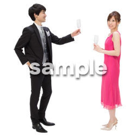Cutout People　パーティー　DD_088