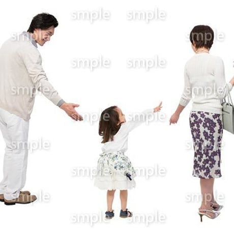 Cutout People　ファミリー　GG_064