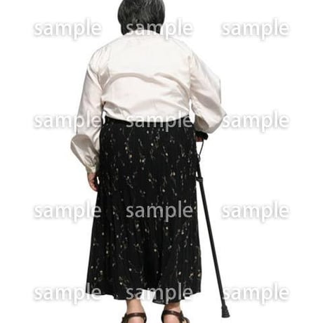 人物切抜き素材　シニア編　C_337