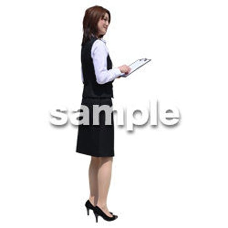 Cutout People　ビジネス-日本人　EE_418