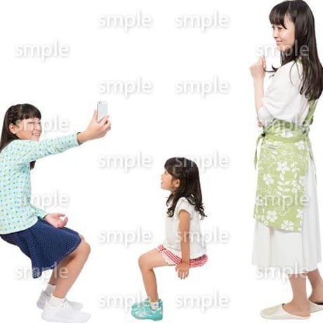 Cutout People　ファミリー　II_283