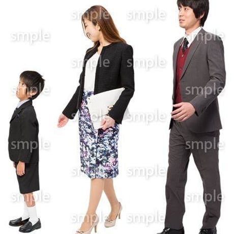 Cutout People　ファミリー　GG_007
