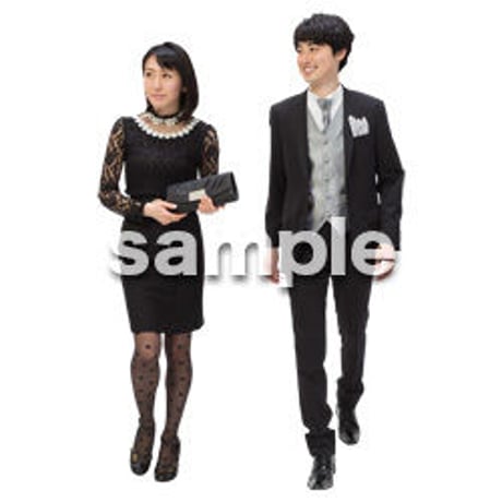 Cutout People　パーティー　DD_066