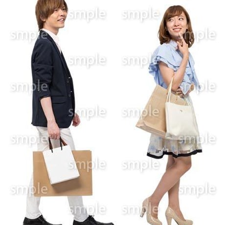 Cutout People　ショッピング　JJ_008