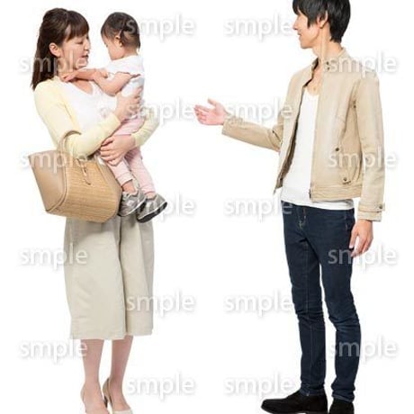 Cutout People　ファミリー　GG_117
