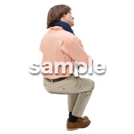 Cutout People　外国人カジュアル　BB_369