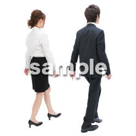 Cutout People　ビジネス-日本人　EE_014