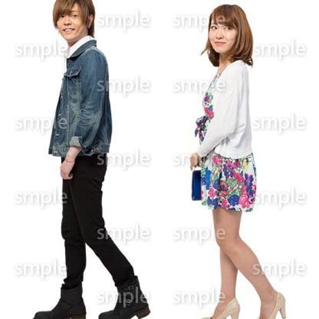 Cutout People　ショッピング　JJ_078