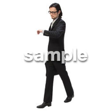 Cutout People　ビジネス　AA_172