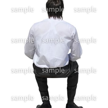 Cutout People　ビジネス　AA_435